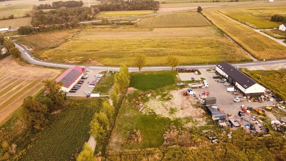 Działka pod Wrocławiem przy markecie obok obwodnicy 4000 m² - Widok 5