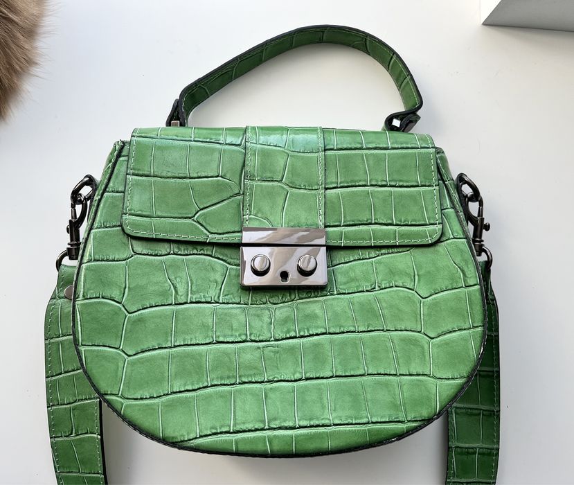 Torebka skórzana Mazzini