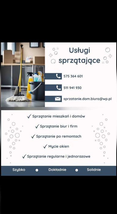 Profesjonalne sprzątanie – Myślenice i okolice