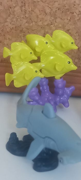 Conjunto de 8 animais em miniaturas