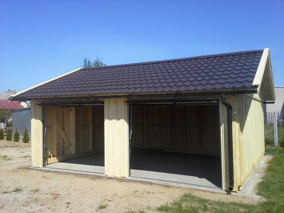Garaż Drewniany 6x6