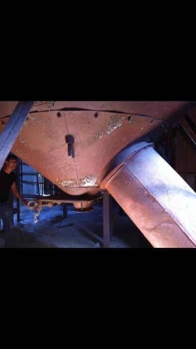 Бункер вентилируемый ОБВ-25, силос для охолдження зерновых. Житомир.