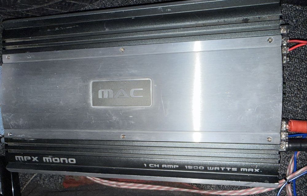 Підсилювач звуку Mac audio mpx mono 1500 watts