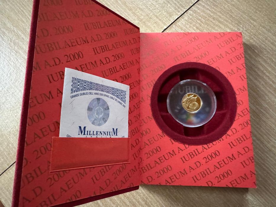 Coleção iubilaeum 2020 em ouro