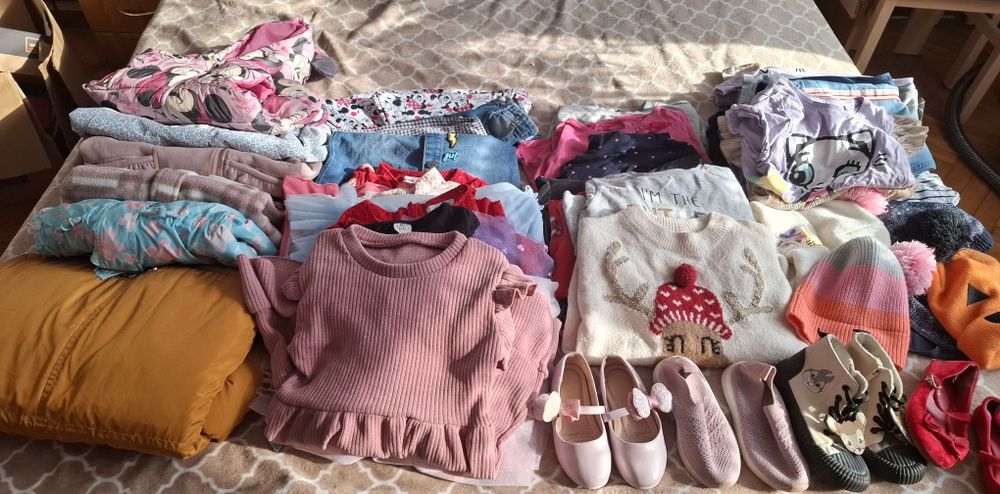 Giga paka ubran dla dziewczynki 116