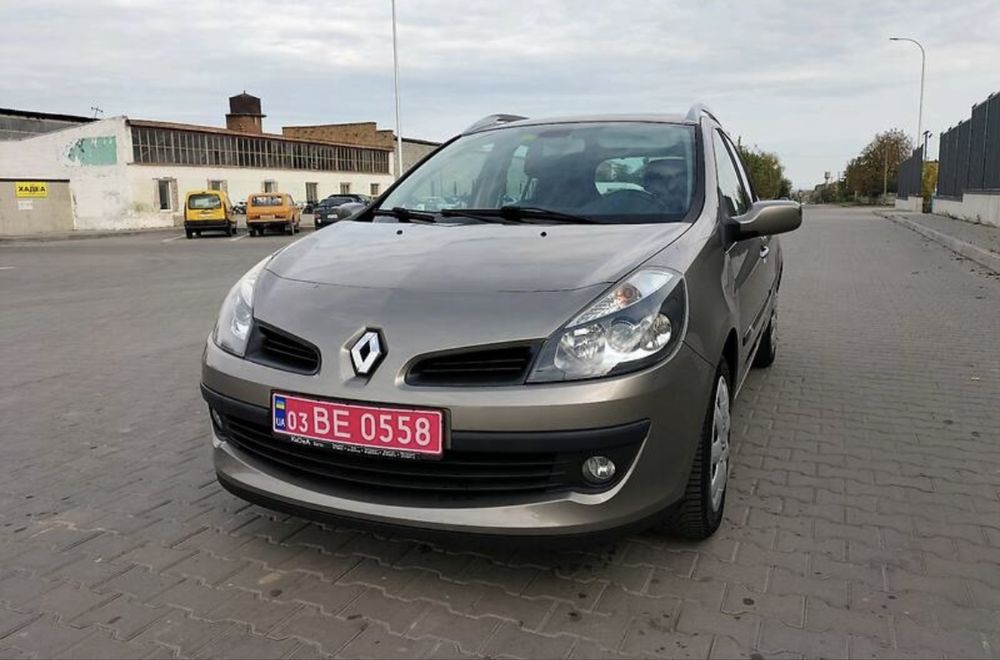 Рено Кліо 1.2 бензин 2008 рік