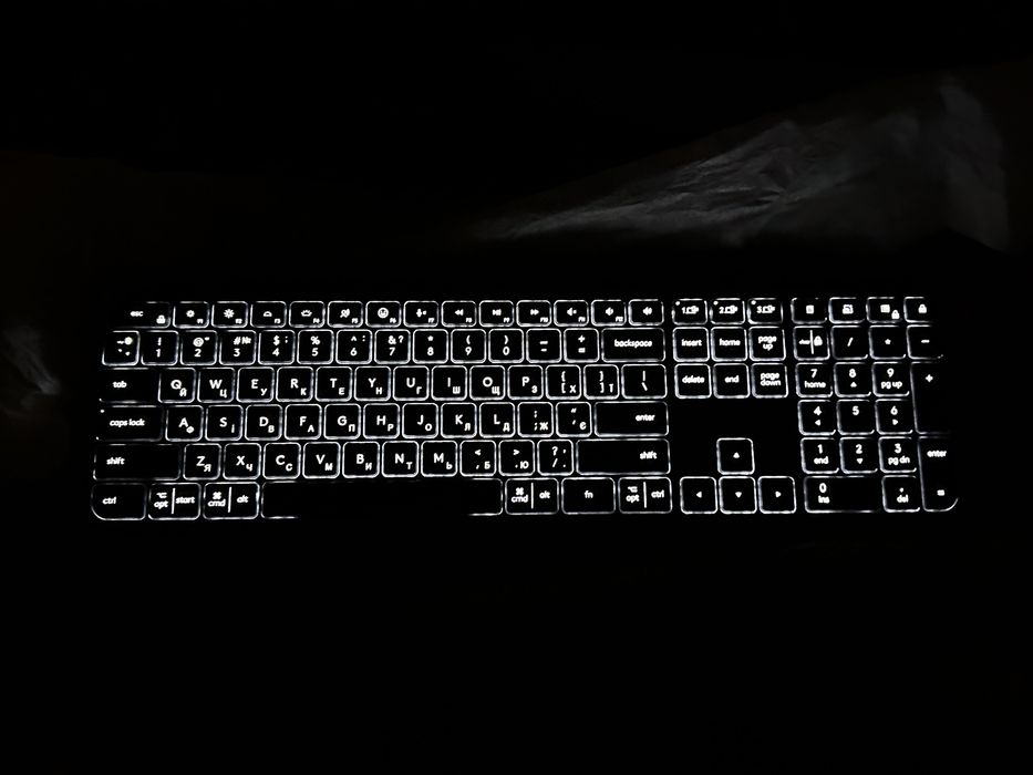 Безпровідна клавіатура Logitech MX Keys for Business (US/ANSI)