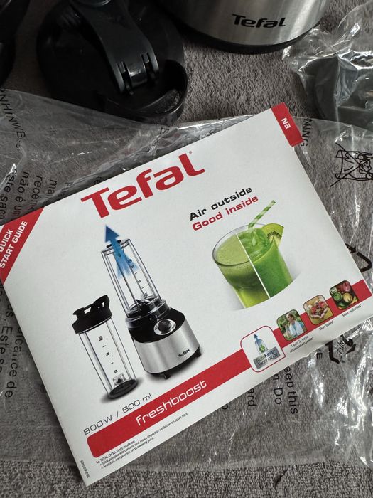 Blender Kielichowy Tefal 800W + bidon 0,6L