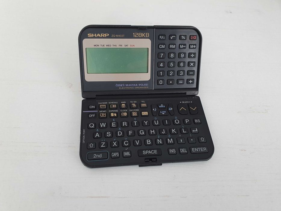 Organizer notatnik elektroniczny  Sharp zq-m403t