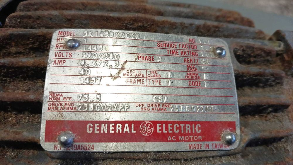 SILNIK 380V 400V 1HP 0,75KW Sprawny