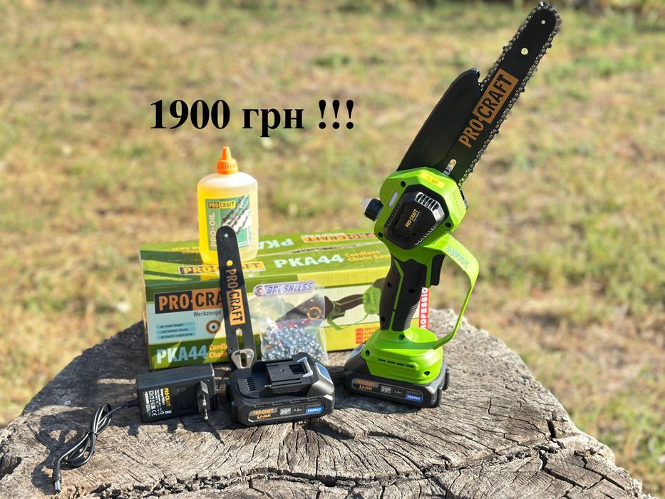 Аккумуляторная пила бесщеточная ProCraft PKA44 ТУШКА или Комплект !!