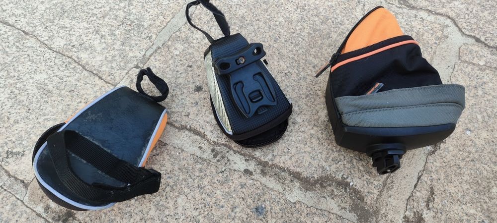 Bolsa de assento para bicicleta