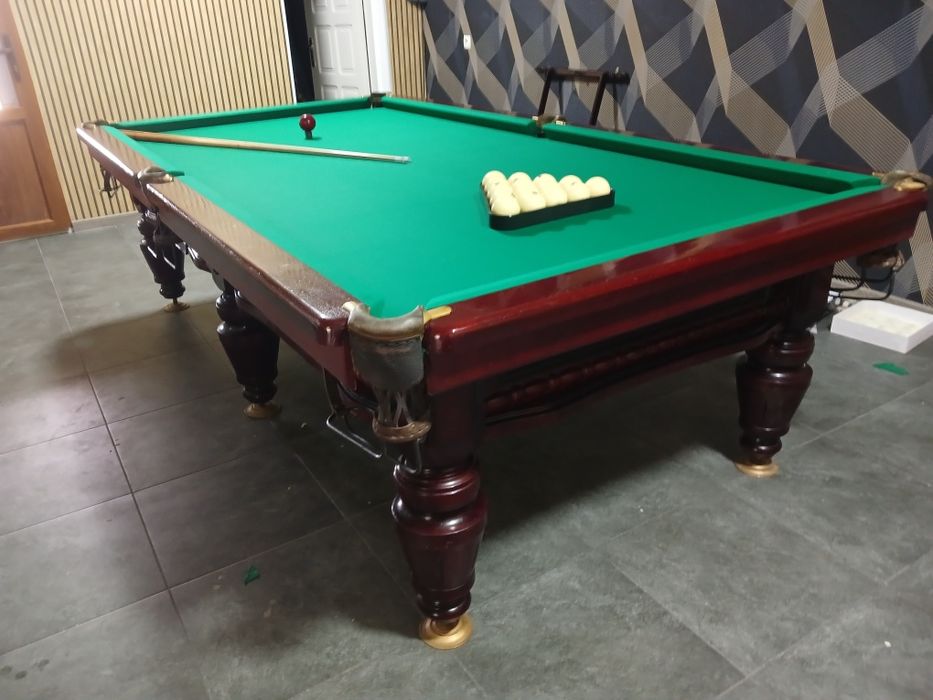 Бильярдный стол Більярдний стіл + комплект шари кий лампа полка