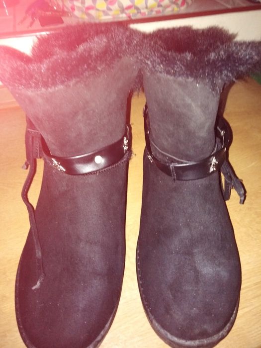 Kozaki  zamszowe damskie