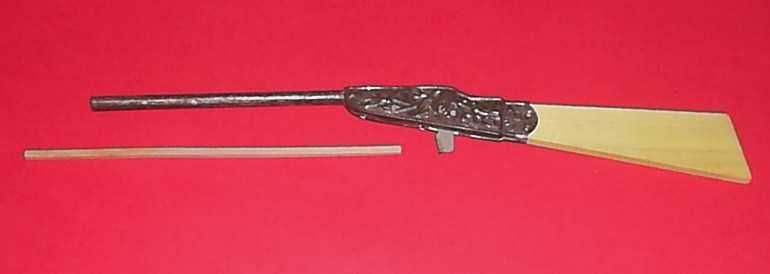 Shotgun on SHEET METAL - (Shoots the stick)