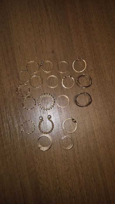 Набір каблучок біжутерія