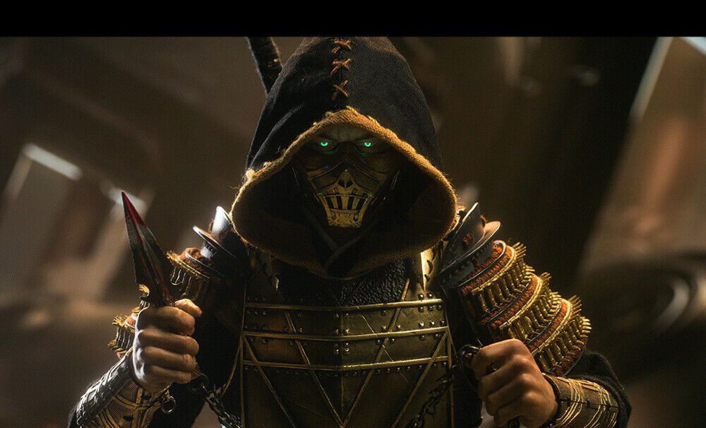 Фигурка 1/6 POPTOYS EX049 Warrior Scorpion Mortal Kombat тип hot