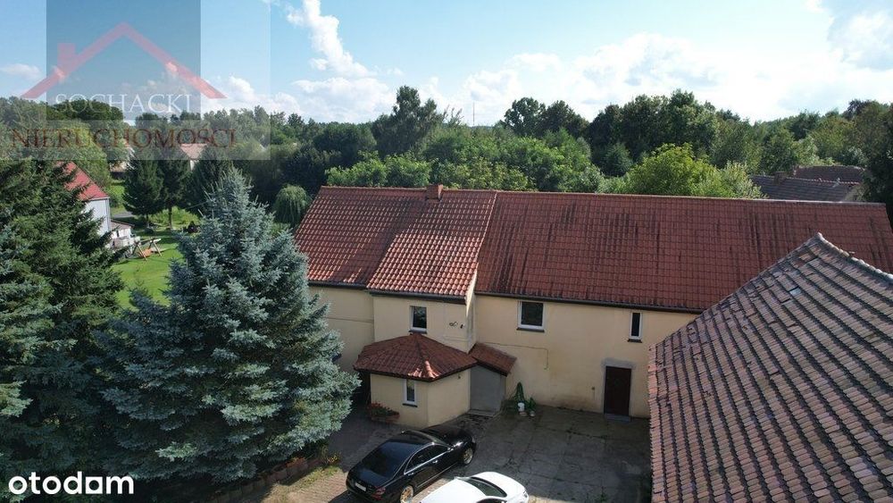 Dom na dużej działce