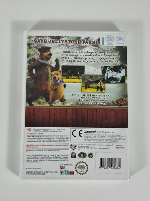Yogi Bear - The Video Game - Nintendo Wii