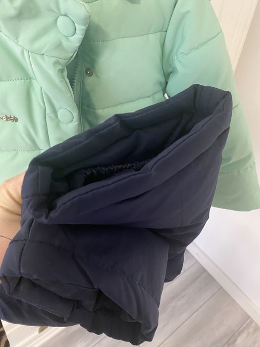 Зимовий комплект куртка і штани на зиму для дівчинки 92-98 см