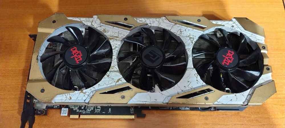 PowerColor RX5700XT 8Gb не рабоча