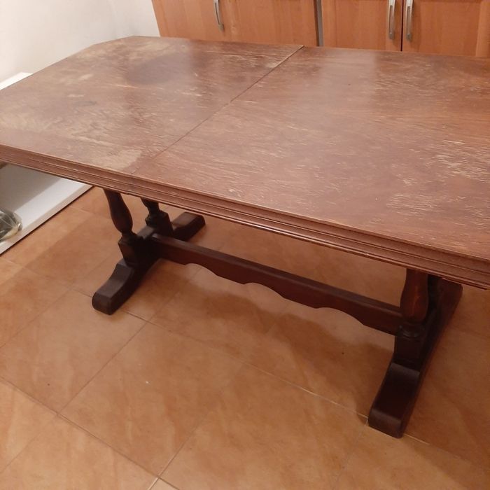 Stół rozkładany dł 160-220cm, szer 80cm, wys 75cm stan jak na zdjęciu