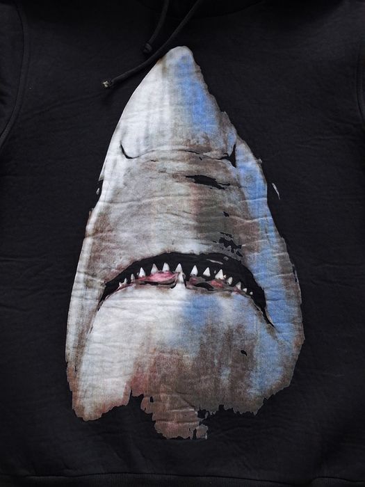 Givenchy Shark Hoodie bluza z kapturem rekin retro luxe