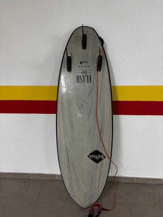 Prancha de surf Softech Flash Eric Geiselman Grey Marble
