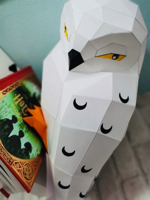 Papercraft Modelo 42 - Hedwig Harry Potter