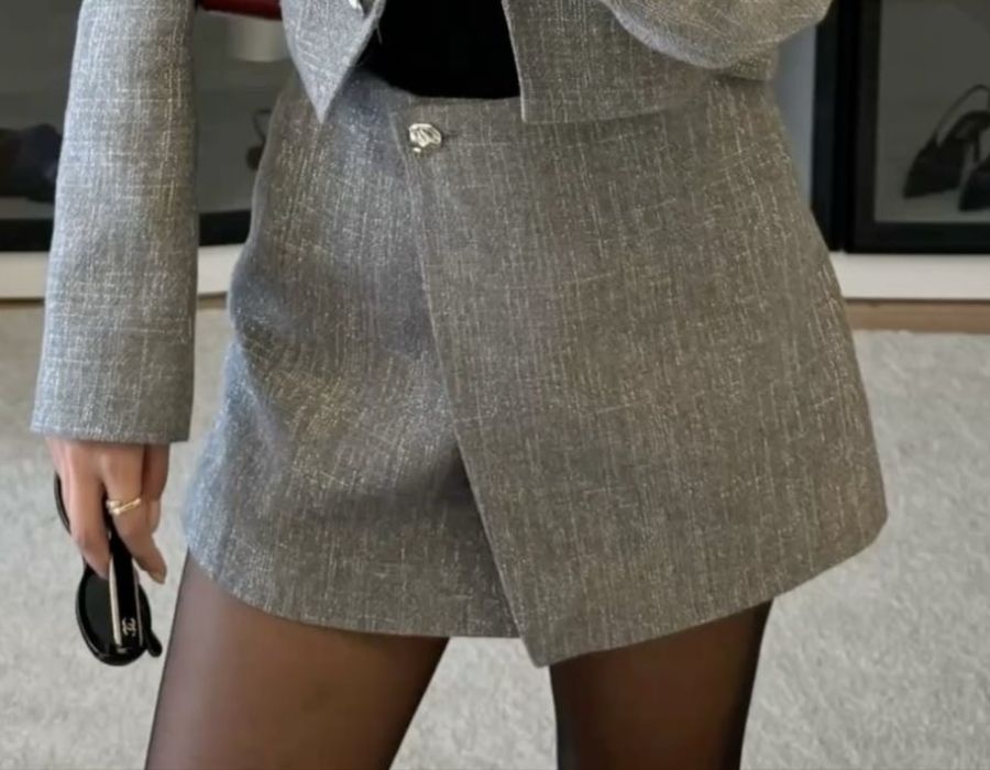 Міні спілниця металік Zara. Стан ідеал/ розмір М.