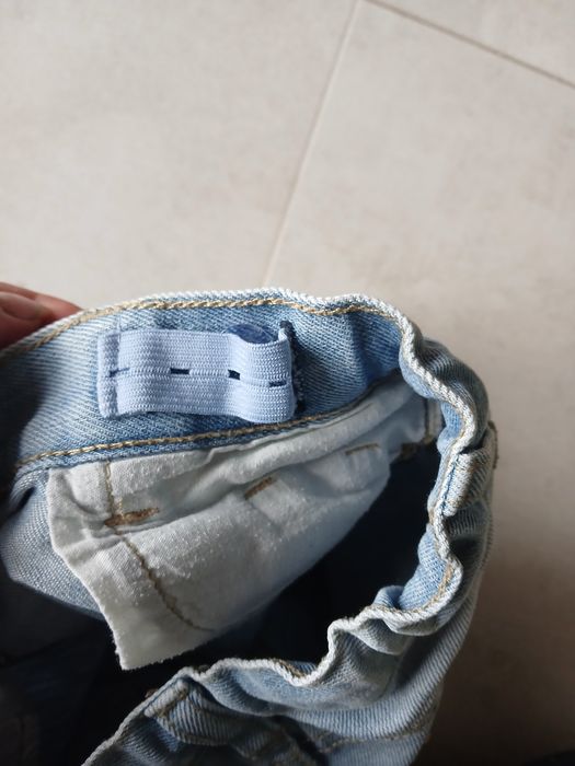Spodenki jeansowe rozm. 98