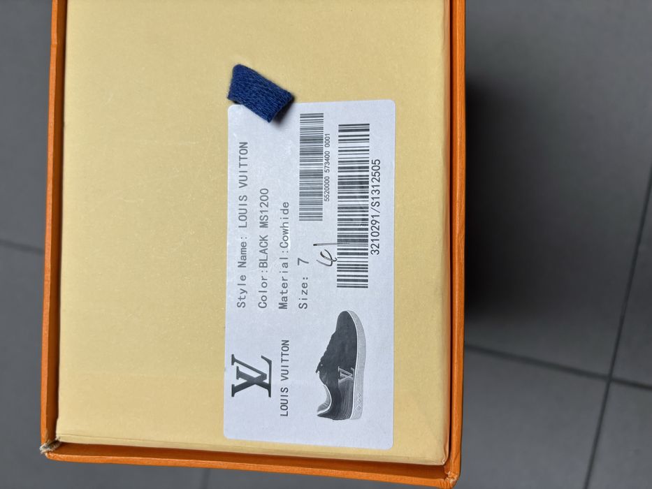 Buty Louis Vuitton Time Out Black