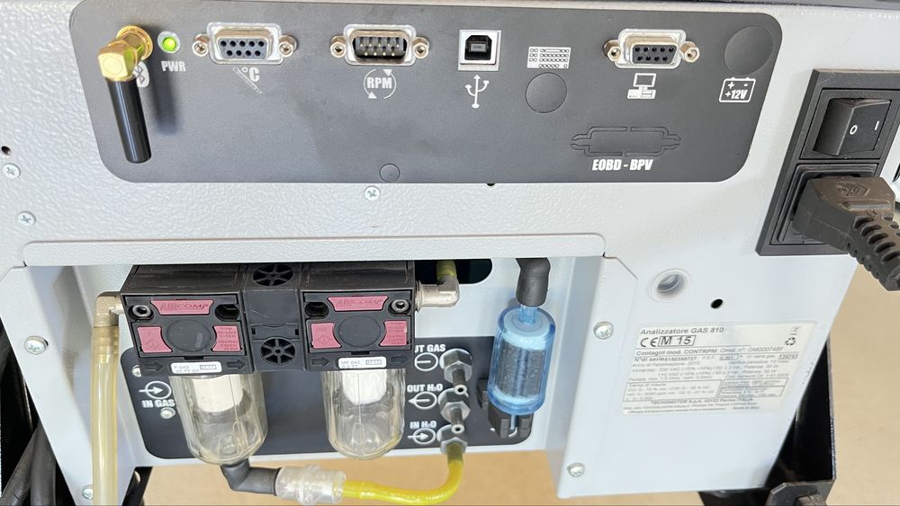 Analizator spalin Smart Gas 5 z wyswitlaczem i drukarka+ wozek