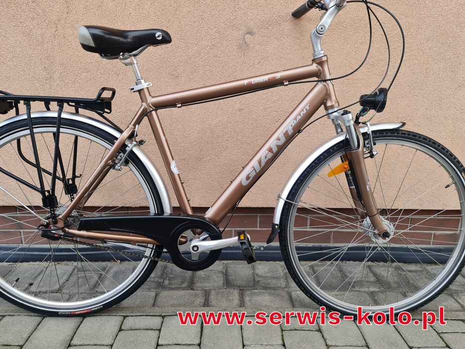 Rower męski miejski GIANT koła 28 SHIMANO aluminium rabat WYSYŁKA