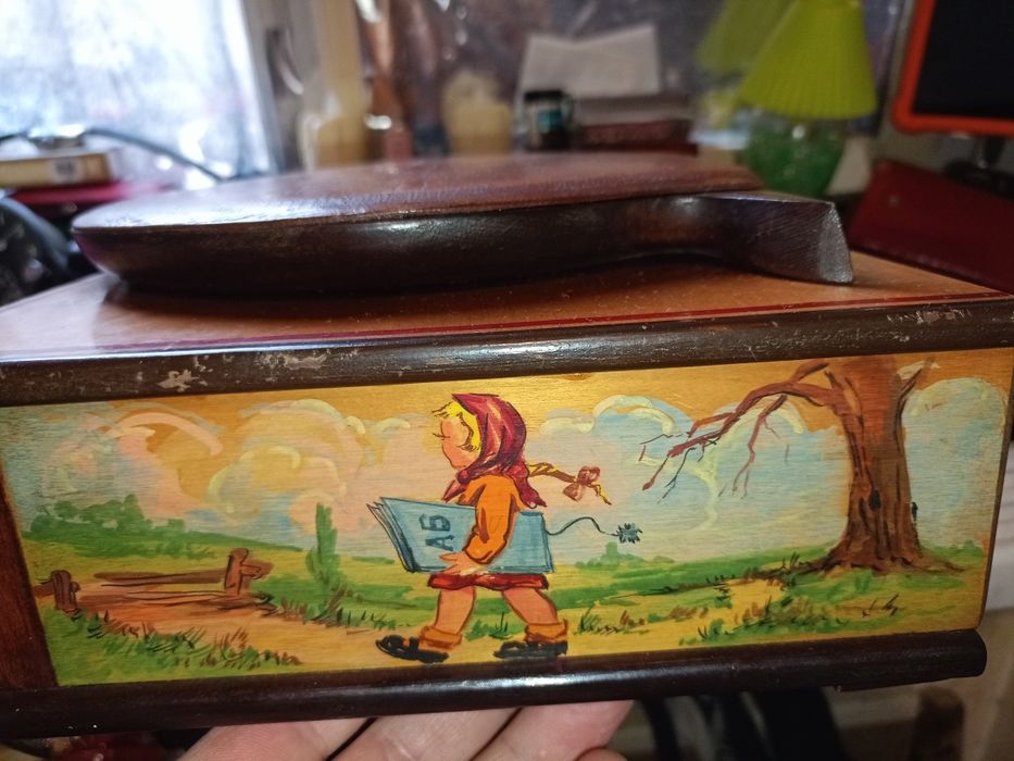 Шкатулка-комод. Винтаж.