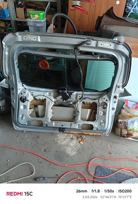 Klapa bagażnika opel astra j kombi