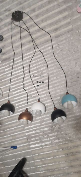 Lampa wisząca pająk