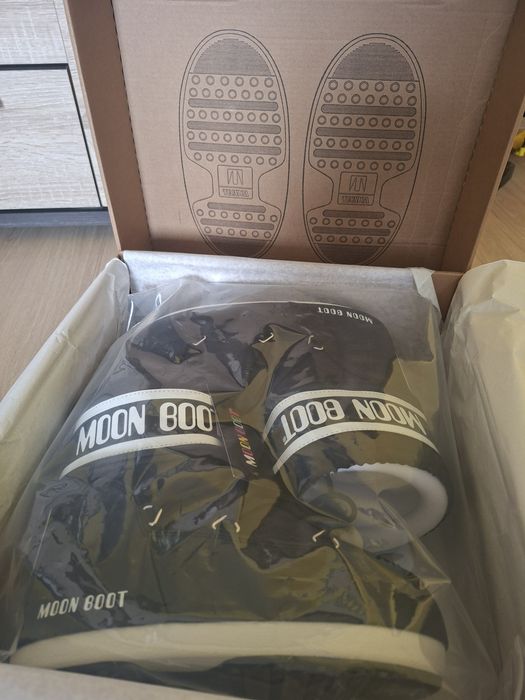 Moon Boot Icon Nylon czarne rozm. 35/38