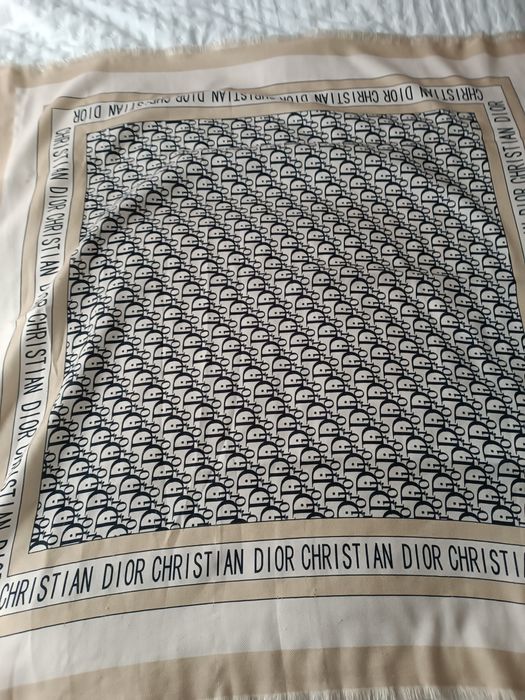 Christian Dior duża chusta damska