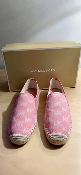 Alpercatas Michael Kors cor de rosa