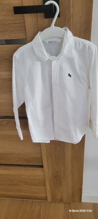 Koszula biała h&m 110