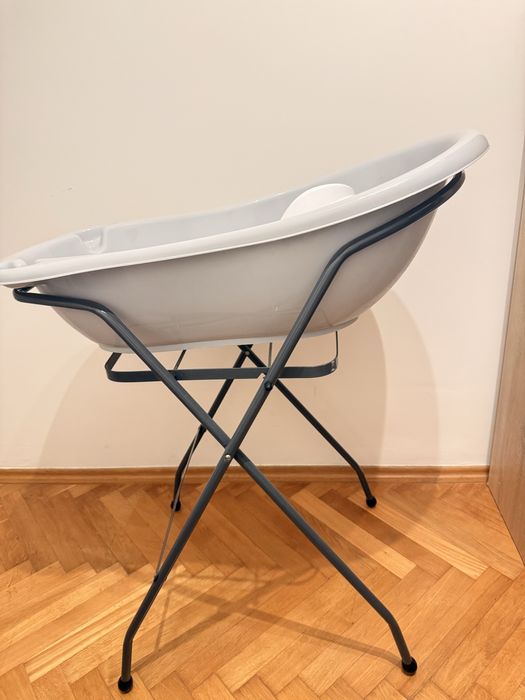 Wanienka dziecięca 85×40 + górka + stojak