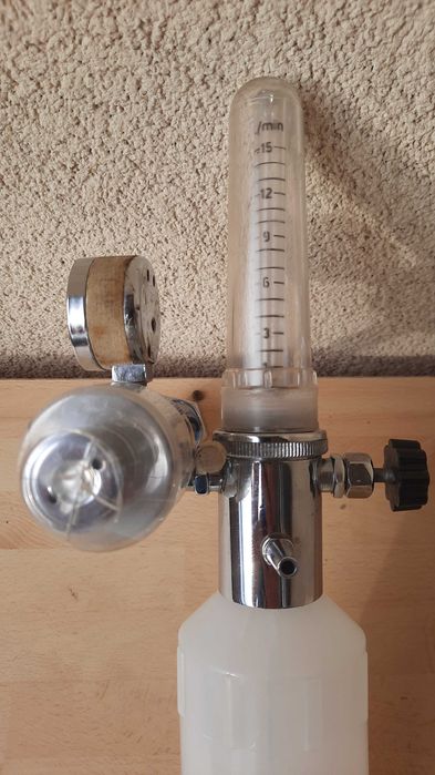 reduktor do tlenu medycznego Farum A-36, zestaw do tlenoterapii