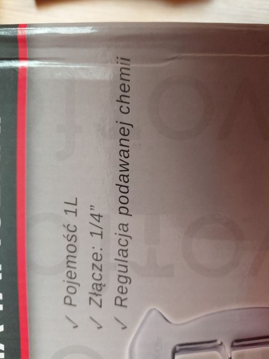 Pistolet do prania tapicerki