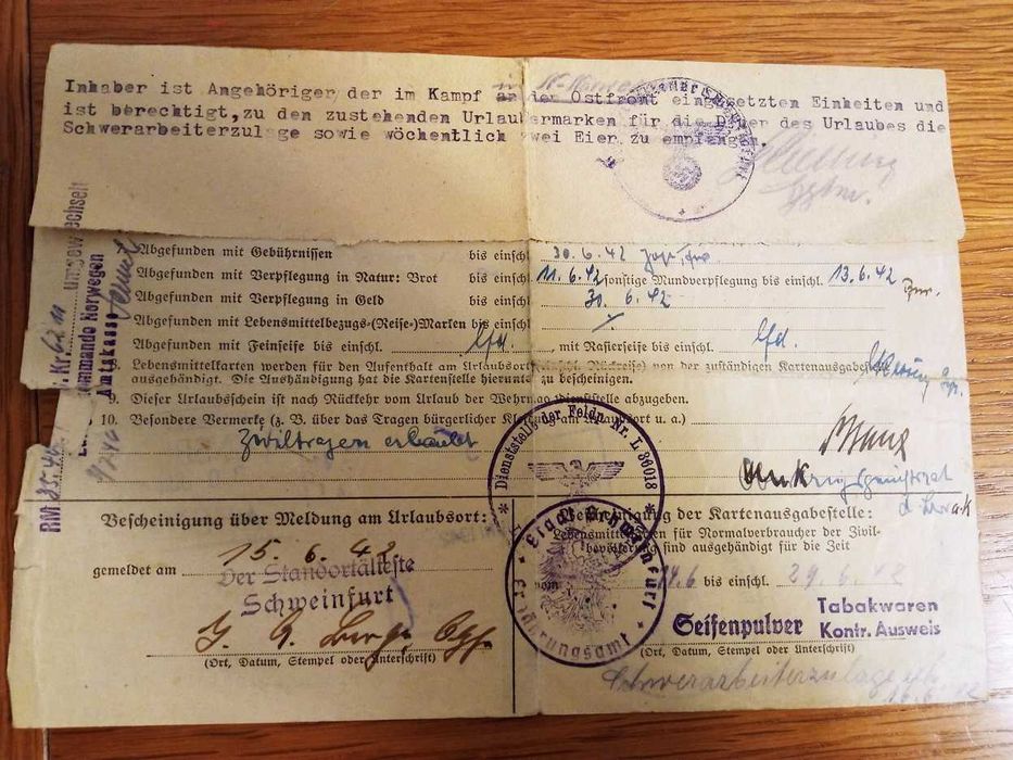 Muito raros documentos,Germany