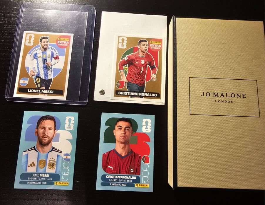 Ronaldo + Messi Extra Stickers