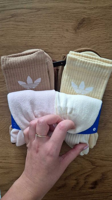 Zestaw nowych skarpet Adidas 6 par