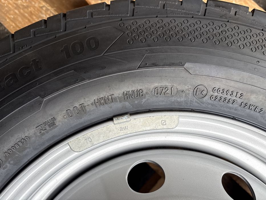Koła Ducato Jumper Boxer 215/70R15C Continental nowe