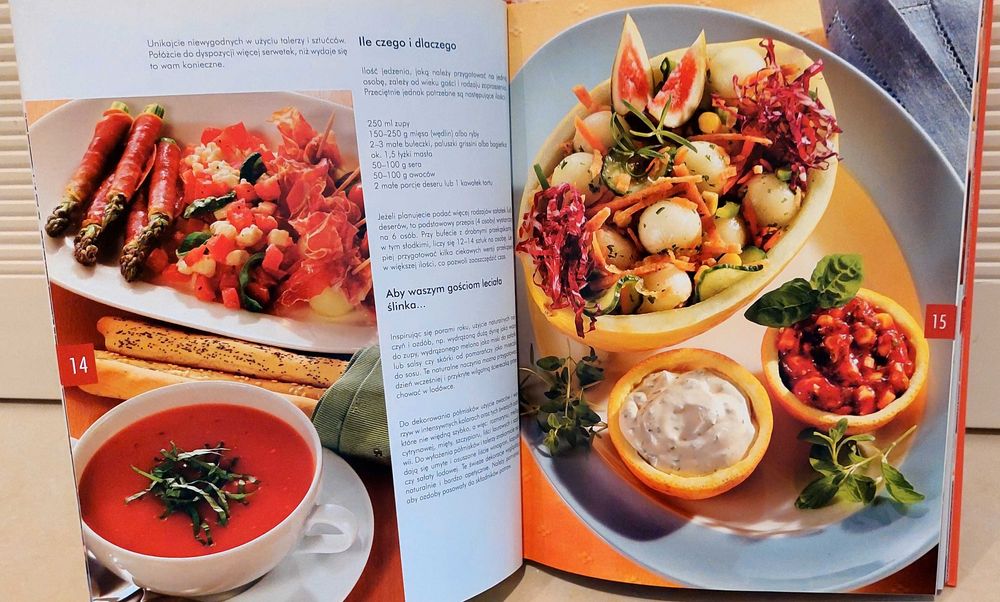 Przekąski oryginał "Partysnacks" książka tlumacz. M..Waczkowska