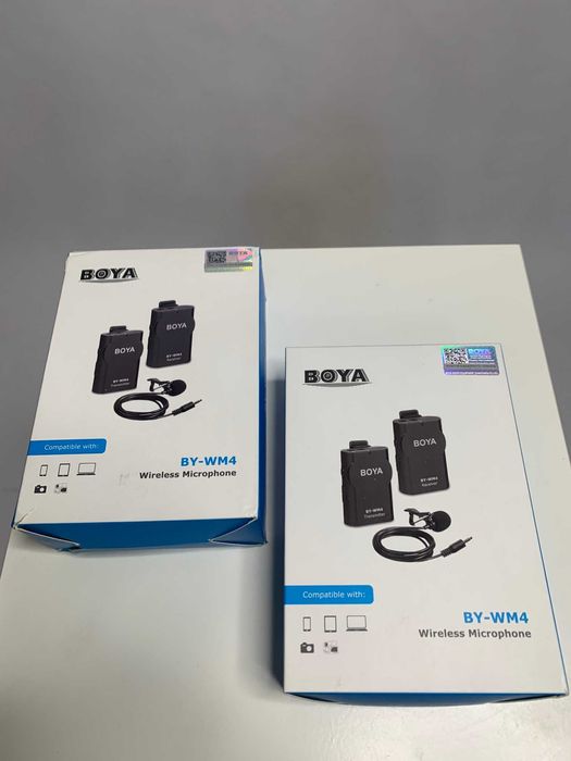 Boya BY-WM4 bezprzewodowy mikrofon 2 sztuki